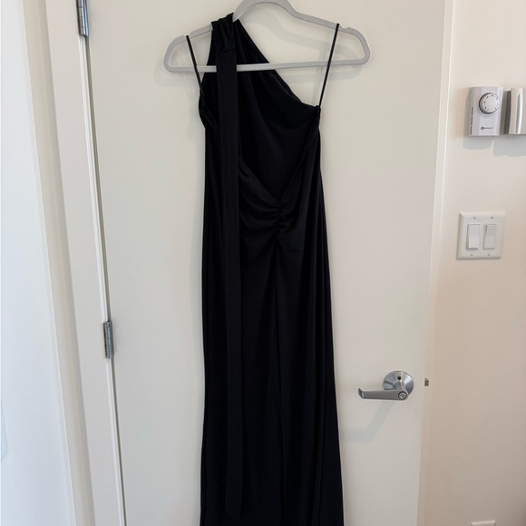 SHEIN Black Backless Halter Dress - Picture 10 of 11